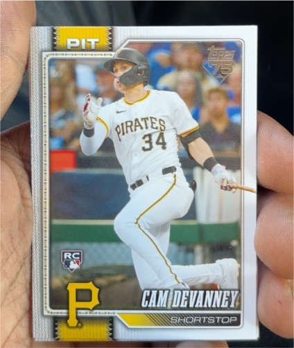 2026 Topps Series 1 #268 Cam Devanney — front