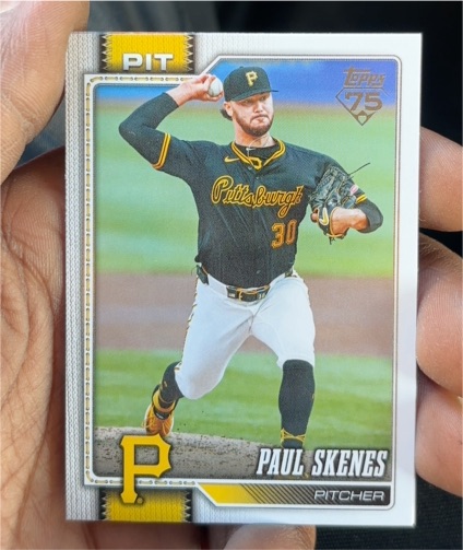 2026 Topps Series 1 #100 Paul Skenes — front