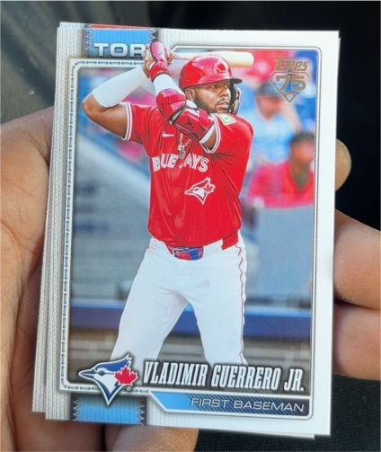 2026 Topps Series 1 #20 Vladimir Guerrero Jr. — front