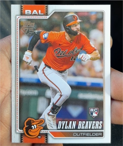 2026 Topps Series 1 #339 Dylan Beavers — front