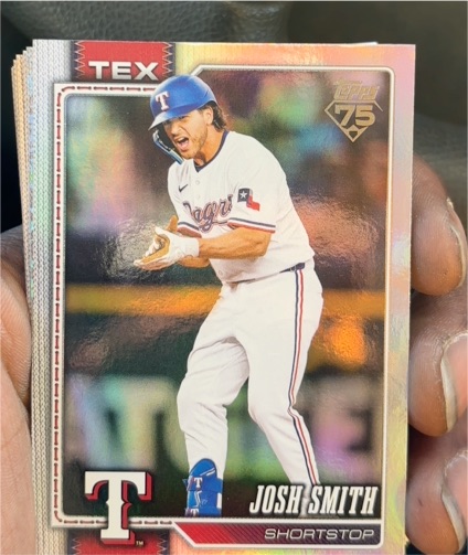 2024 Topps #TEX Josh Smith — front