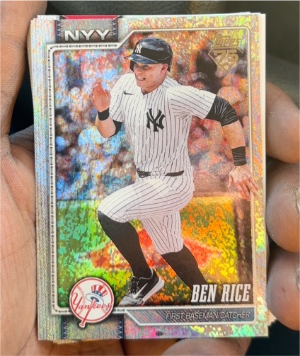 2026 Topps Series 1 #133 Ben Rice — front