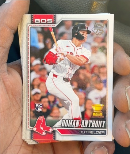 2026 Topps Series 1 #189 Roman Anthony — front