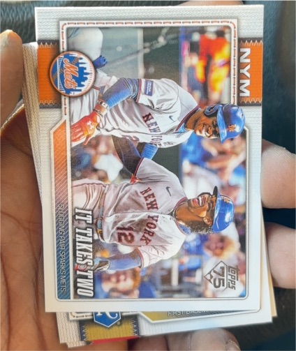 2026 Topps Series 1 #291 New York Mets Team Card — front