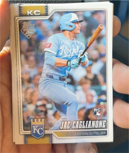 2026 Topps Series 1 #138 Jac Caglianone — front