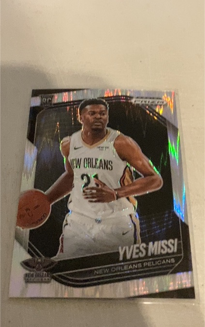 2024-25 Panini Prizm Black #3 Yves Missi — front