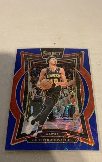 2024-25 Panini Select #86 Zaccharie Risacher — front