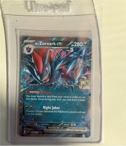 2015 Pokémon SV09 #098 N's Zoroark EX — front