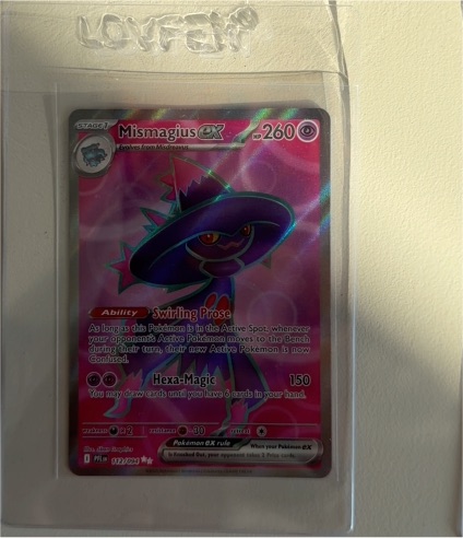 2016 Pokémon ME02 #112 Mismagius GX — front