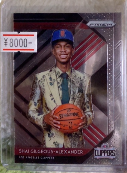2018-19 Panini Prizm Luck of the Lottery #11 Shai Gilgeous-Alexander — front