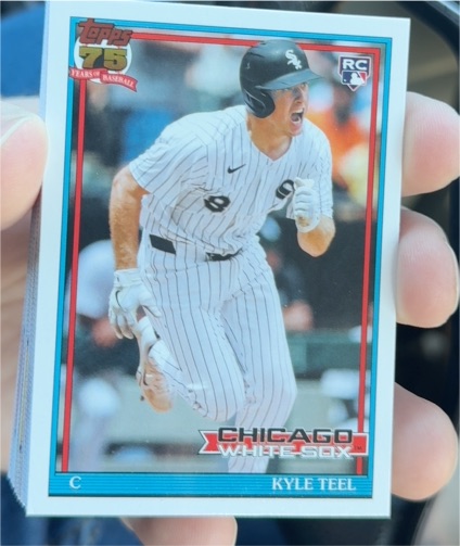 2026 Topps Series 1 1991 Throwback #T91-91 Kyle Teel — front
