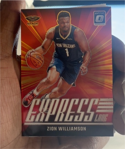 2024-25 Panini Donruss Optic #20 Zion Williamson Express Lane — front