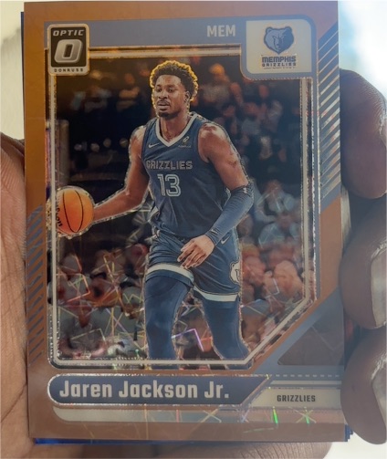 2024-25 Donruss Optic #205 Jaren Jackson Jr. — front