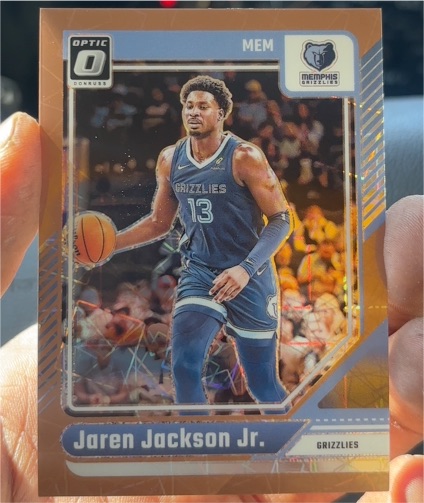 2024-25 Donruss Optic #205 Jaren Jackson Jr. — front