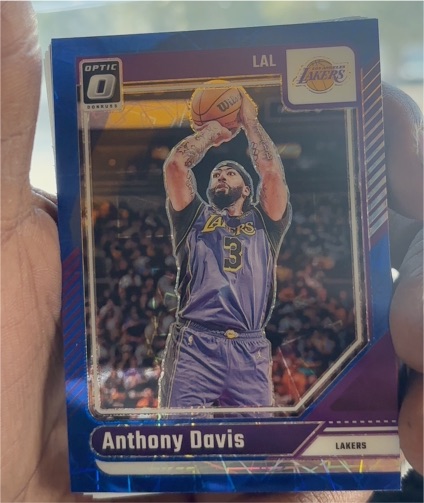 2024-25 Panini Donruss Optic #207 Anthony Davis — front