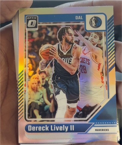 2024-25 Panini Donruss Optic #44 Dereck Lively II — front