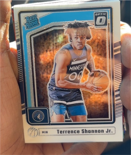 2024-25 Panini Donruss Optic #267 Terrence Shannon Jr. — front