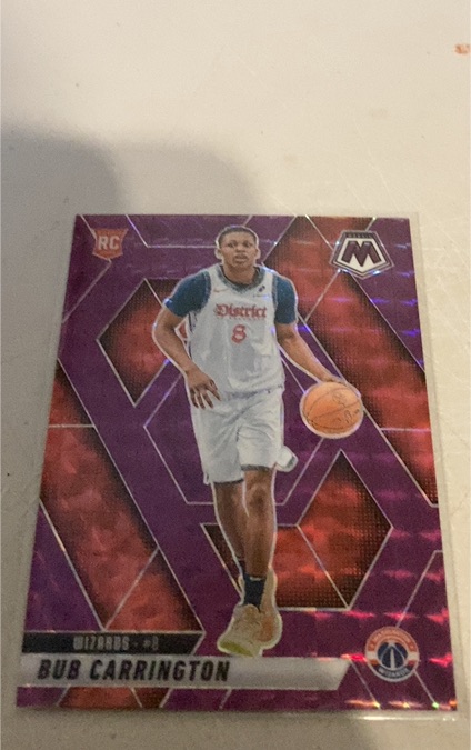 2024-25 Panini Mosaic #206 Bub Carrington — front