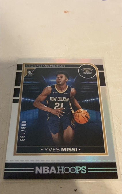 2024-25 Panini NBA Hoops #251 Yves Missi — front