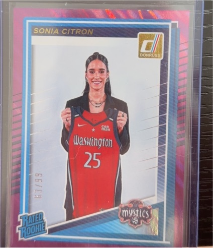 2025 Donruss WNBA #87 Sonia Citron — front