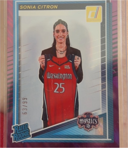2025 Panini Donruss WNBA #87 Sonia Citron — front