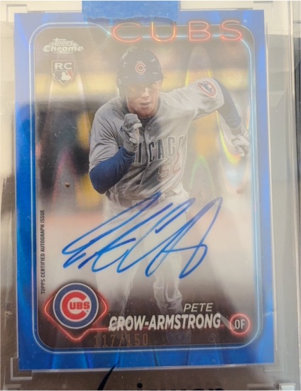 2024 Topps Chrome #108 Pete Crow-Armstrong — front