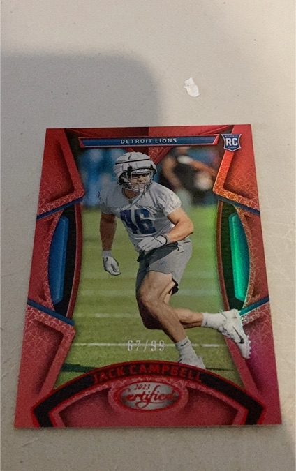 2023 Panini Certified #67 Jack Campbell — front