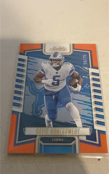 2023 Panini Absolute #18 David Montgomery — front