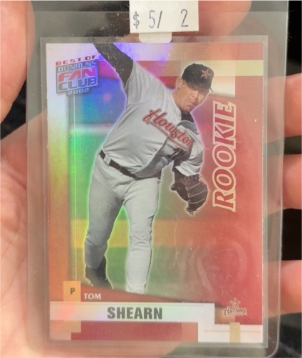 2002 Donruss Best of Fan Club #243 Tom Shearn — front
