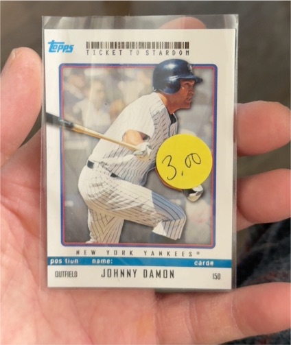 2009 Topps Ticket To Stardom #150 Johnny Damon — front