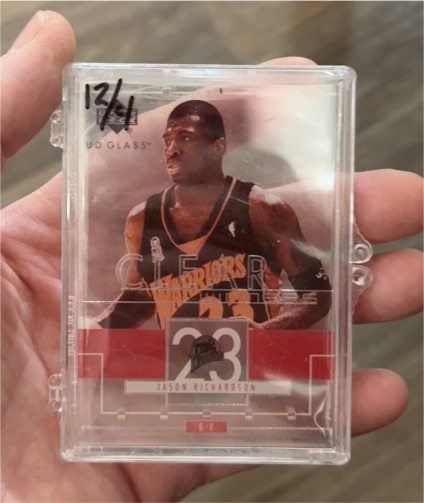 2002-03 Upper Deck UD Glass #102 Jason Richardson — front