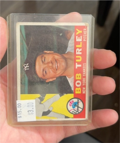 1960 Topps #270 Bob Turley — front