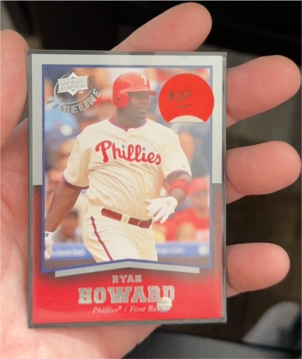2008 Upper Deck Timeline #11 Ryan Howard — front