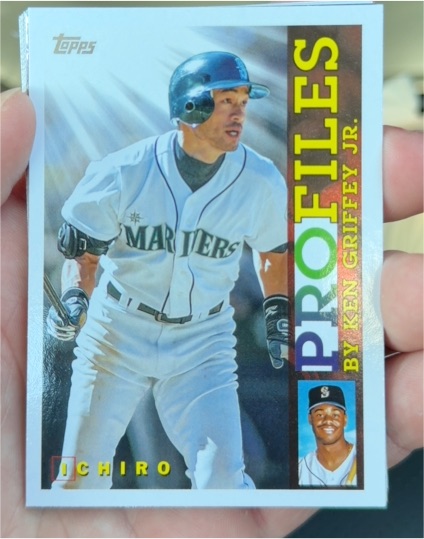 2026 Topps Series 1 ProFiles #TP-12 Ichiro Suzuki — front