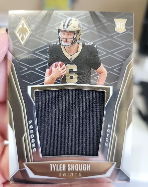 2025 Panini Phoenix Pandora Patch #PAP-TSH Tyler Shough — front