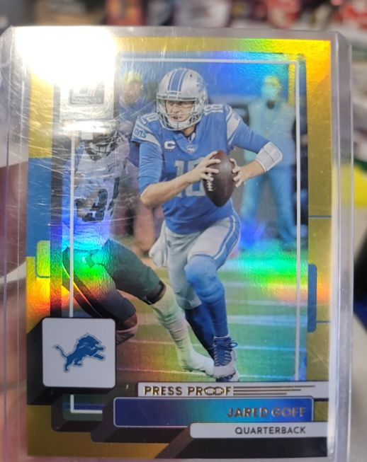 2022 Panini Donruss #88 Jared Goff Press Proof Premium — front