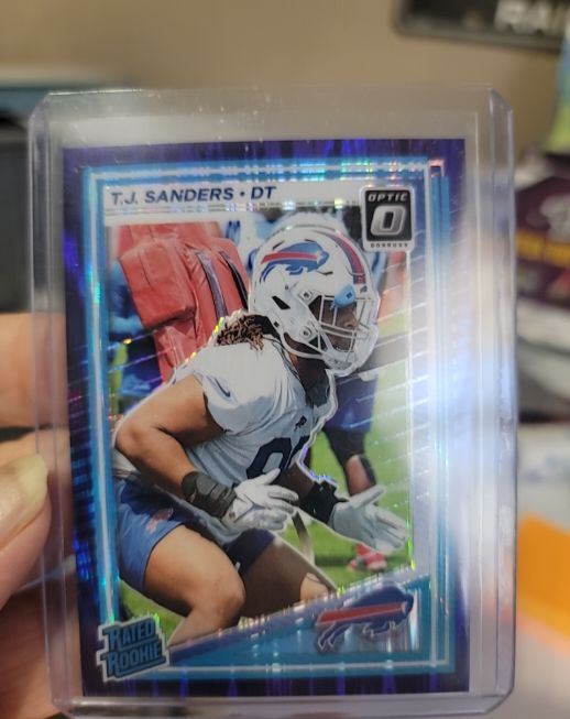 2025 Panini Donruss Optic #226 T.J. Sanders — front