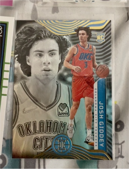 2021-22 Panini Illusions #156 Josh Giddey — front