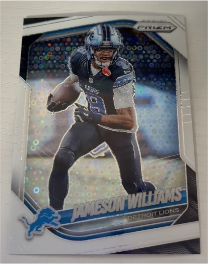 2025 Panini Prizm #276 Jameson Williams — front