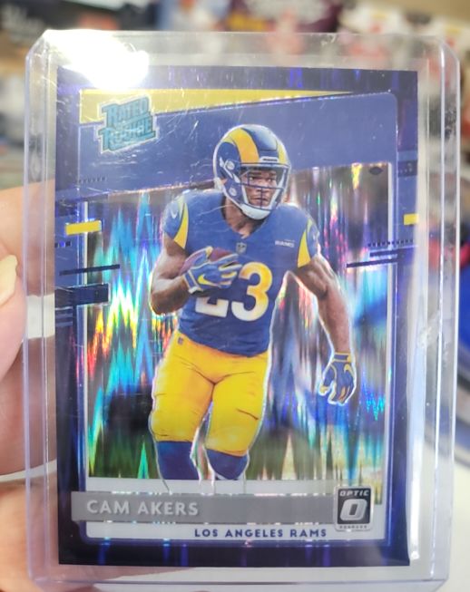 2020 Donruss Optic #175 Cam Akers — front