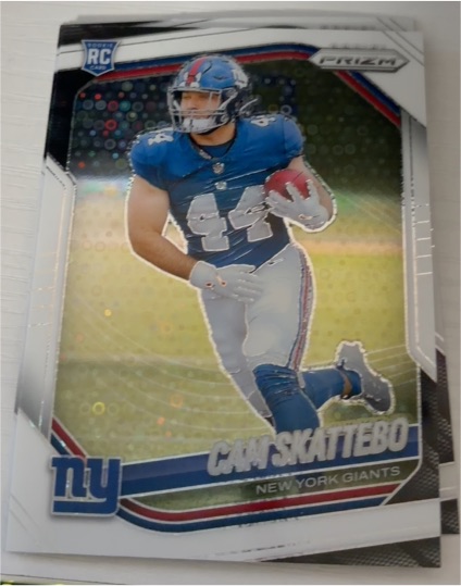 2025 Panini Prizm #363 Cam Skattebo — front