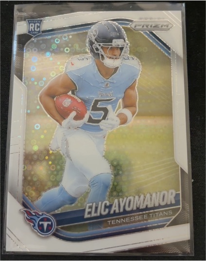 2025 Panini Prizm #321 Elic Ayomanor — front
