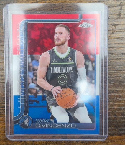 2025-26 Topps Chrome #145 Donte DiVincenzo — front