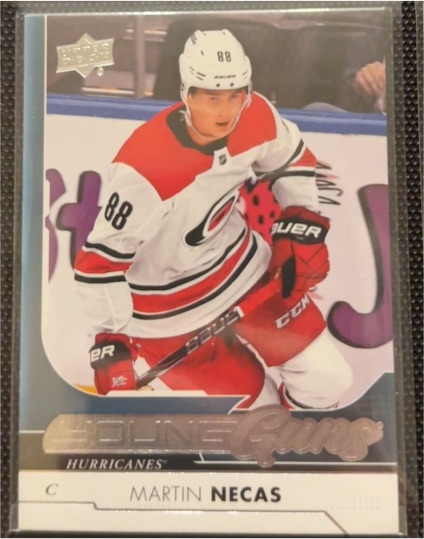 2017-18 Upper Deck Young Guns #464 Martin Necas — front
