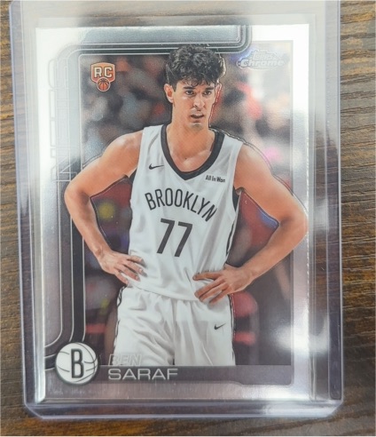 2025-26 Topps Chrome #276 Ben Saraf — front