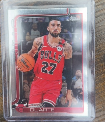 2025-26 Topps Chrome #83 Chris Duarte — front