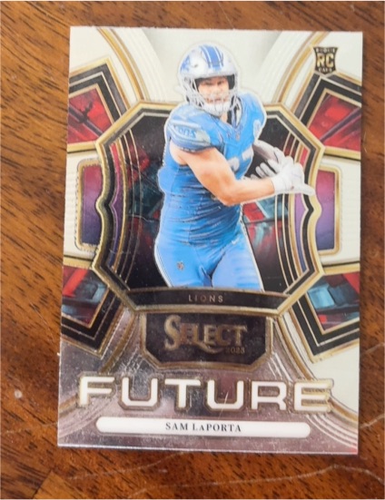 2023 Panini Select #FUT-SLA Sam LaPorta — front