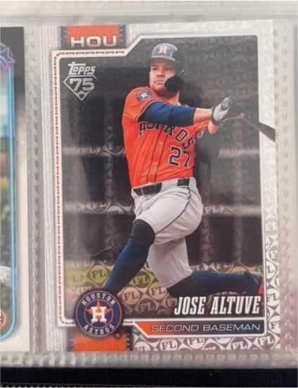 2026 Topps Series 1 #278 Jose Altuve — front