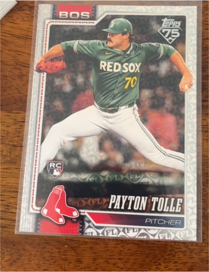 2026 Topps Series 1 #15 Payton Tolle — front
