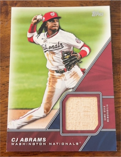 2026 Topps Series 1 #MLM-CA CJ Abrams — front